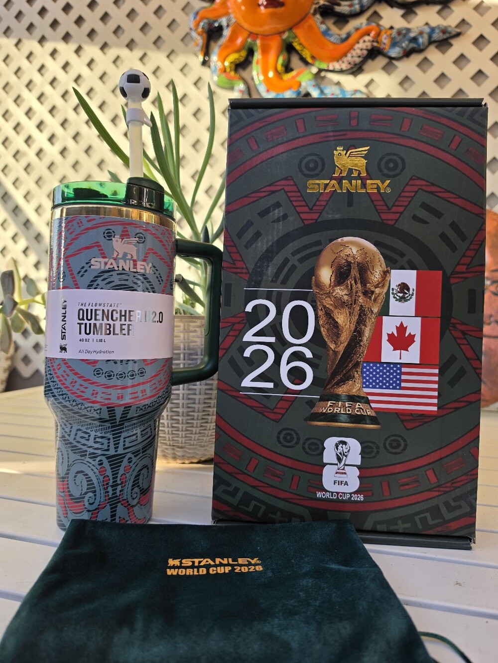 World Cup 40oz Stanley Tumbler
